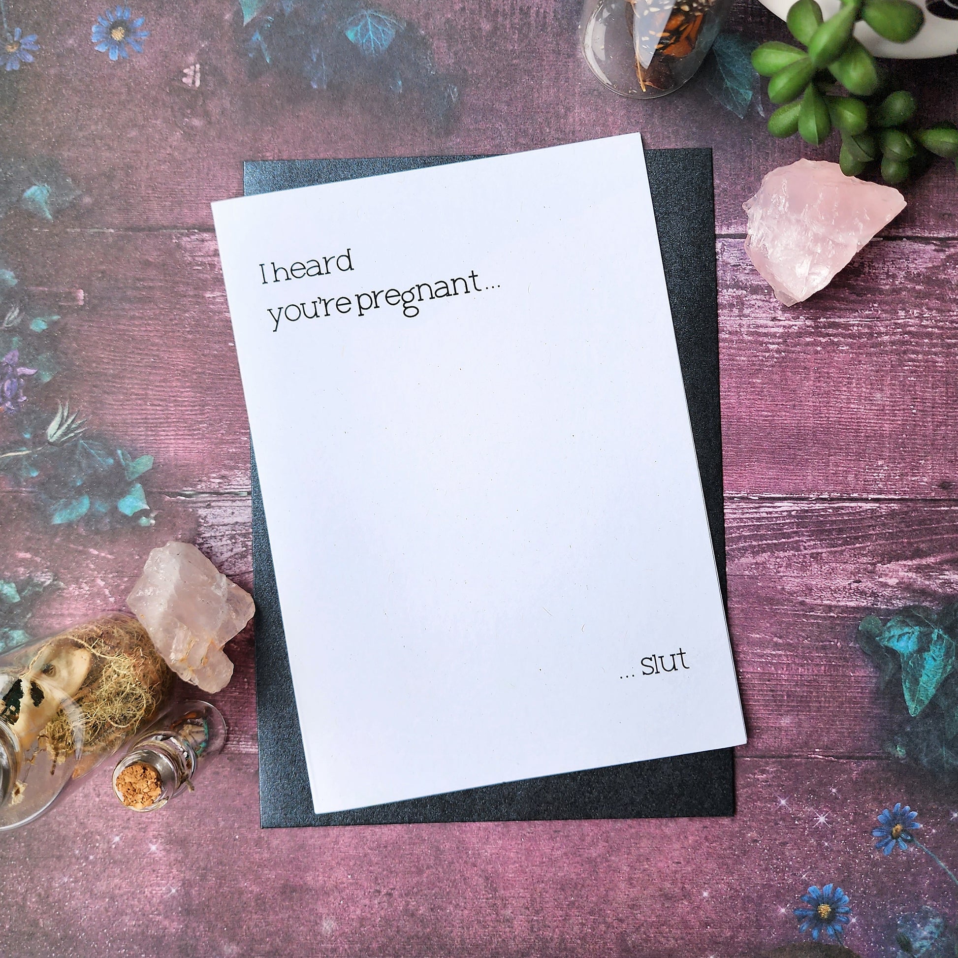 I heard you're pregnant... - Cursive Craft