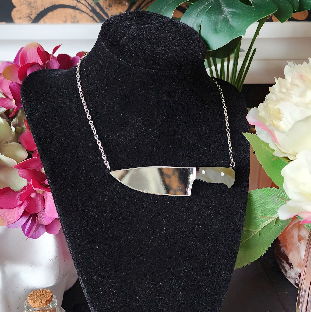 Stabby Necklace - Cursive Craft