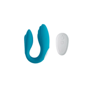 Share Satisfaction GAIA remote controlled Couples Vibrator - Cursive Craft 