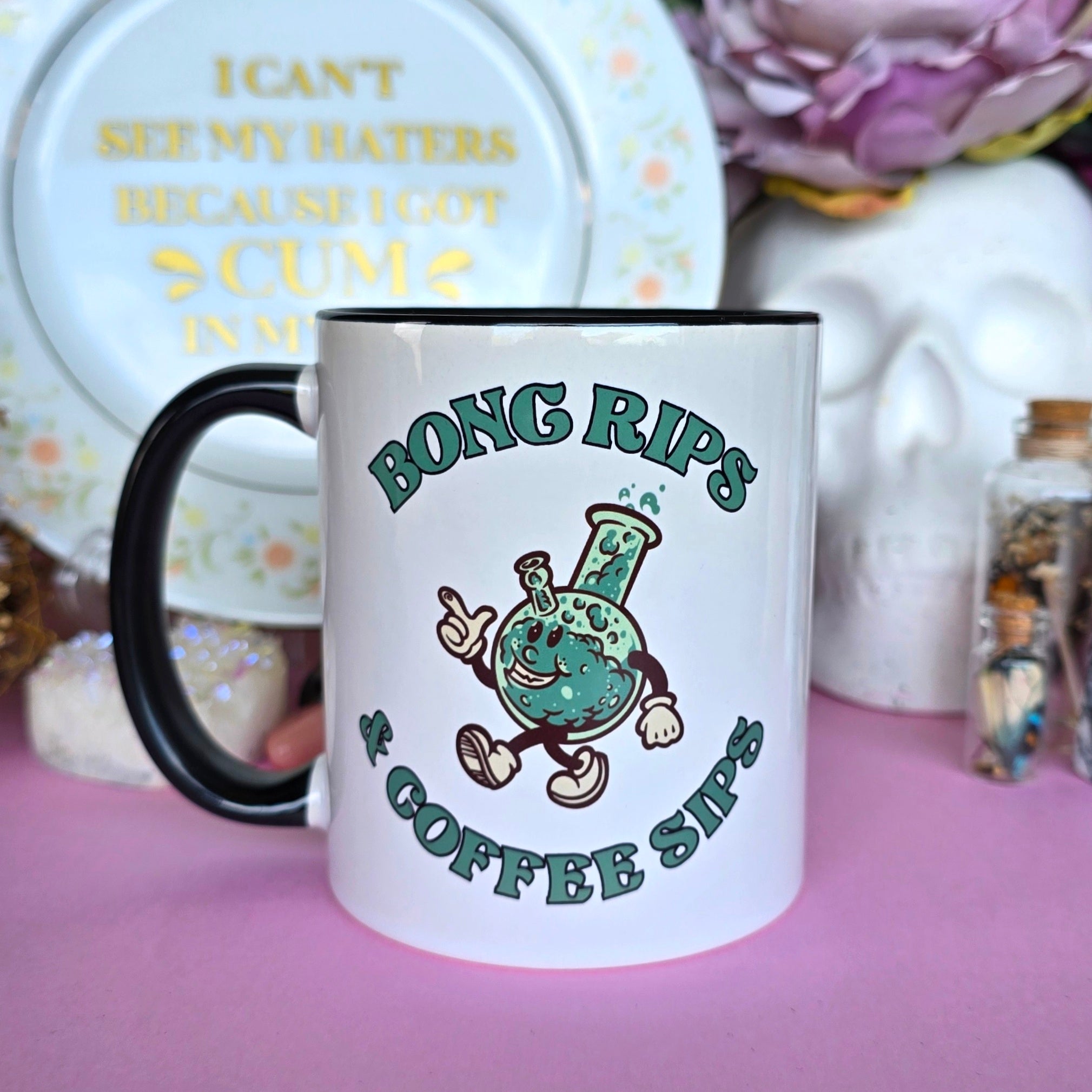 Bong Rips & Coffee Sips – Cursive Craft