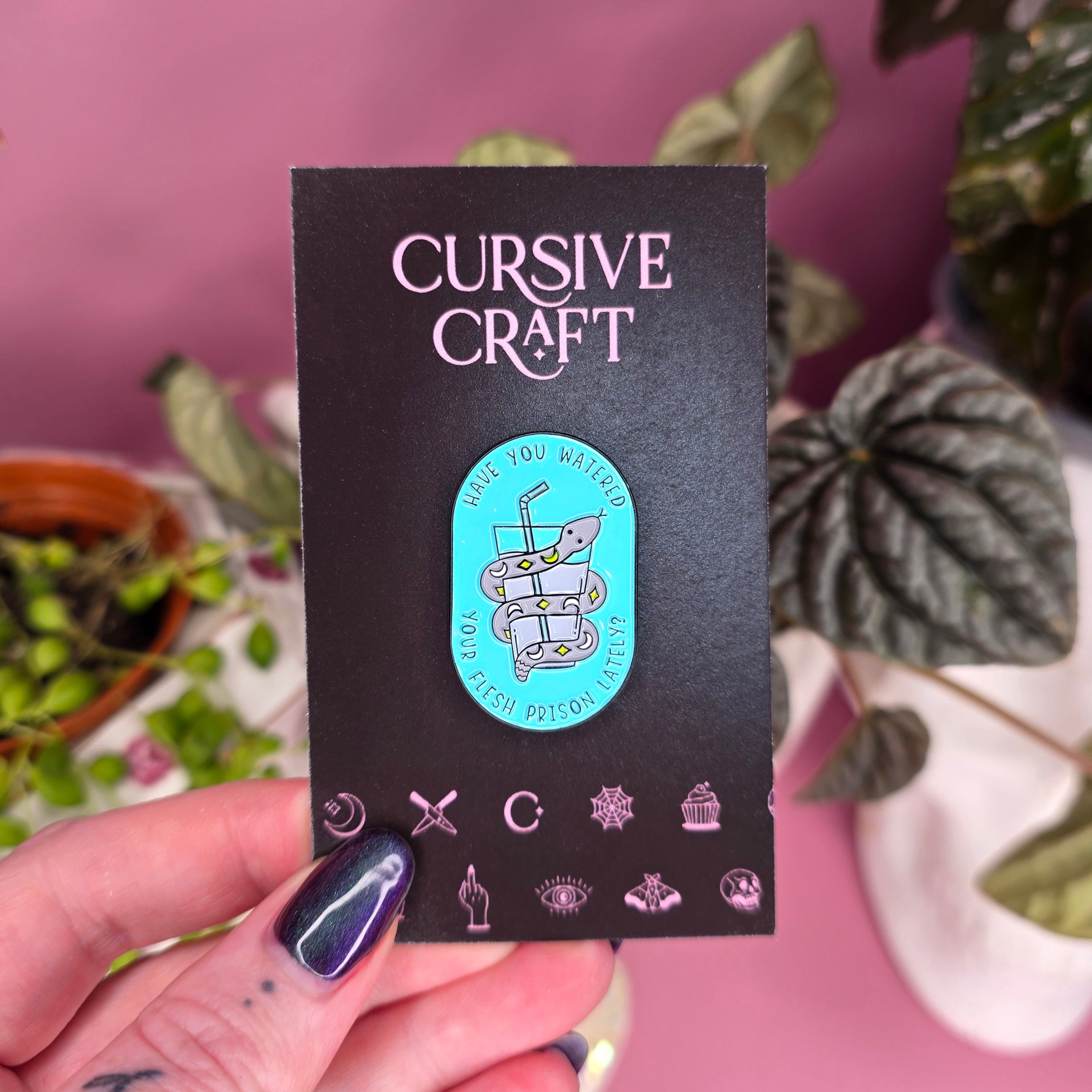 Water Your Flesh Prison – Cursive Craft