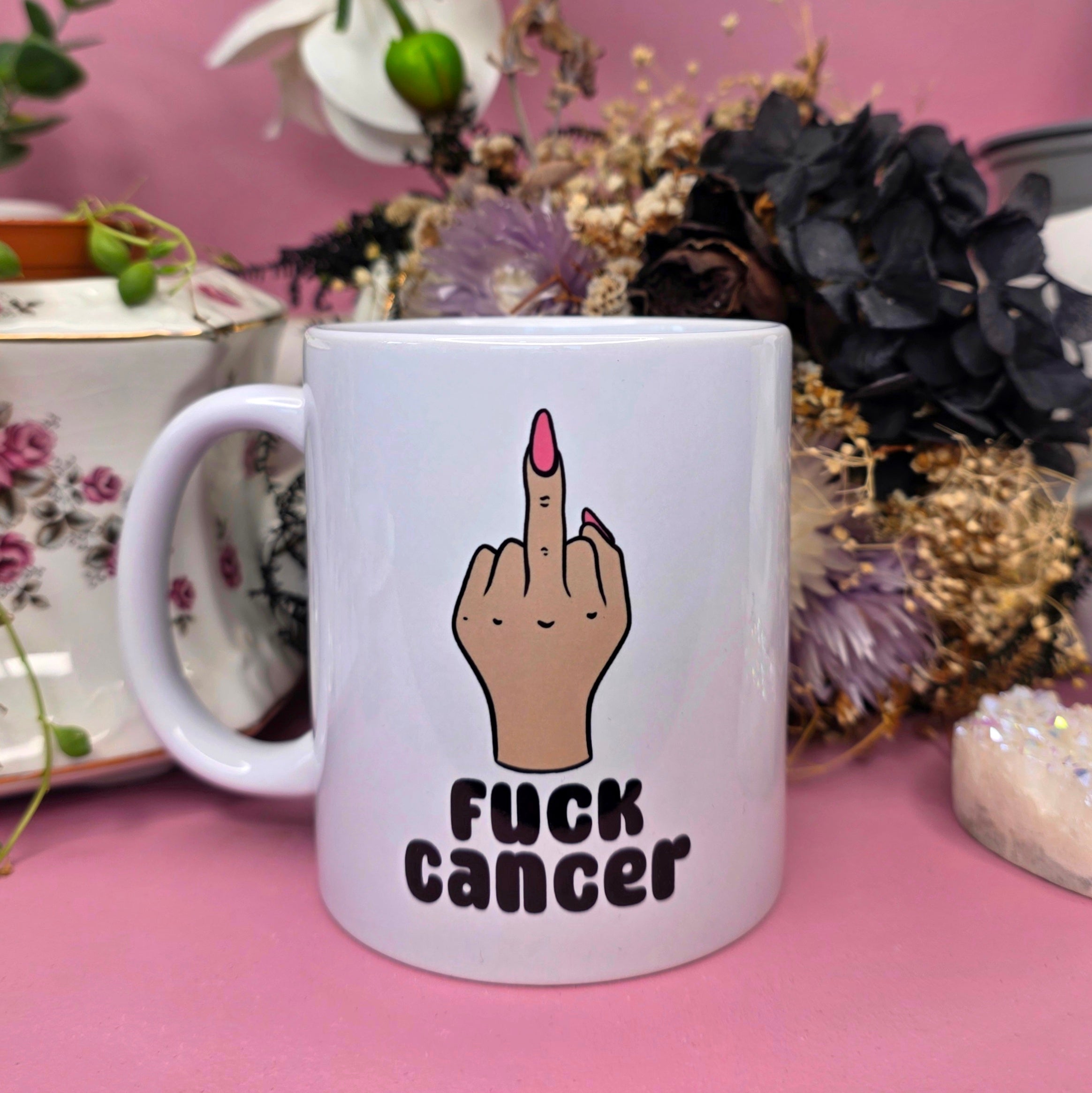 Fuck Cancer - Middle Finger