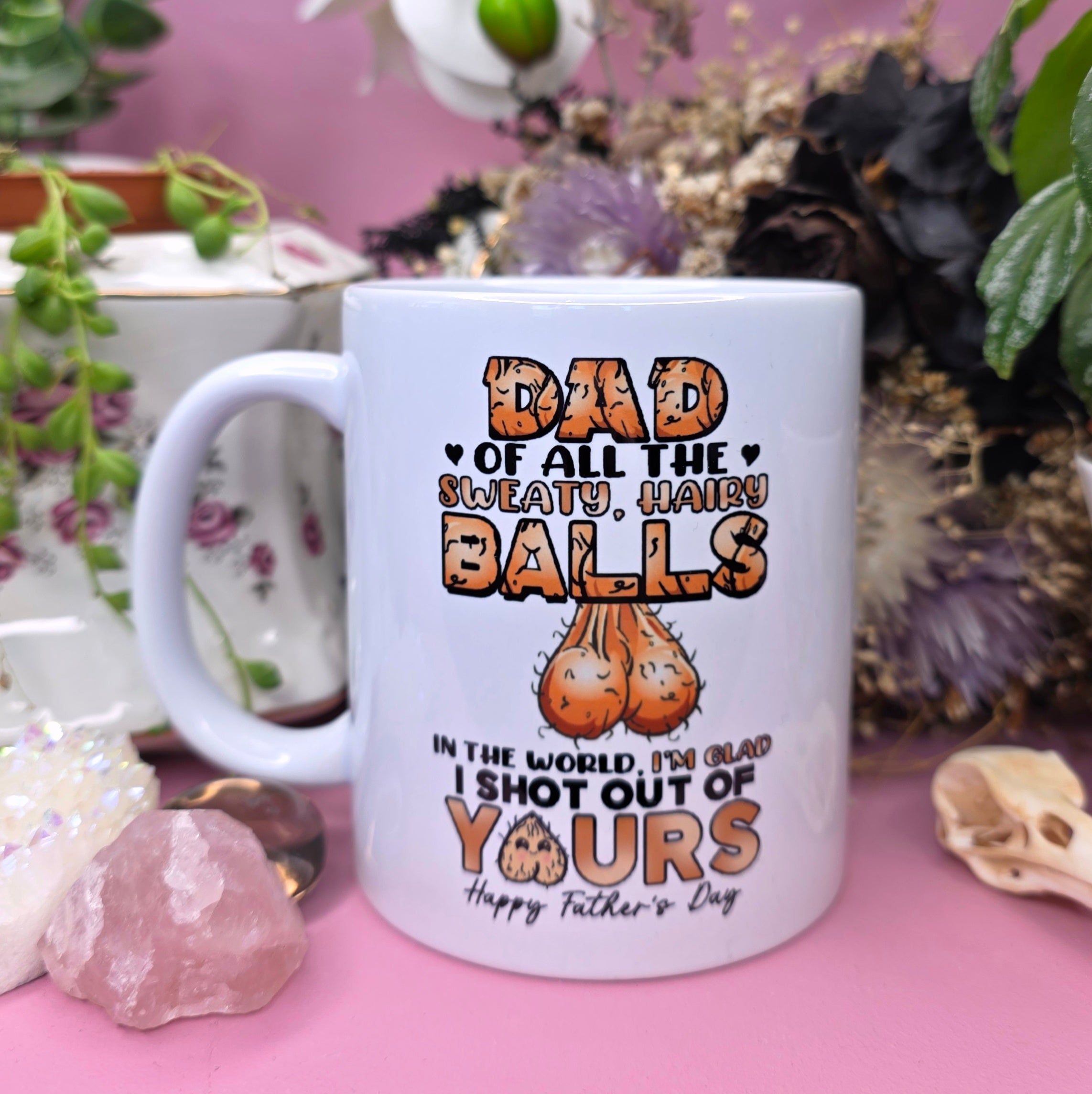 Dad, Of All The Sweaty, Hairy Balls...