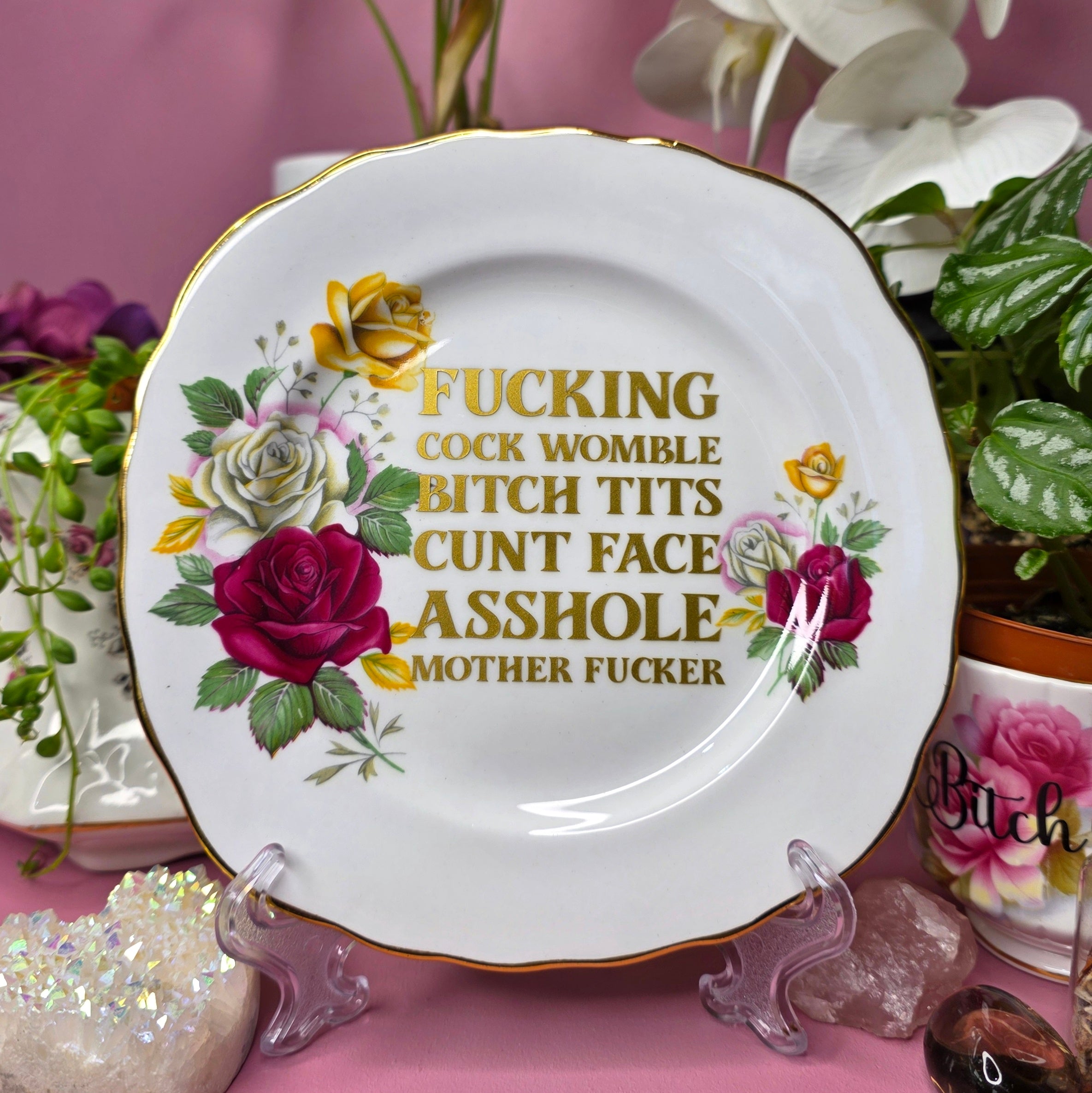 Sweary Plate