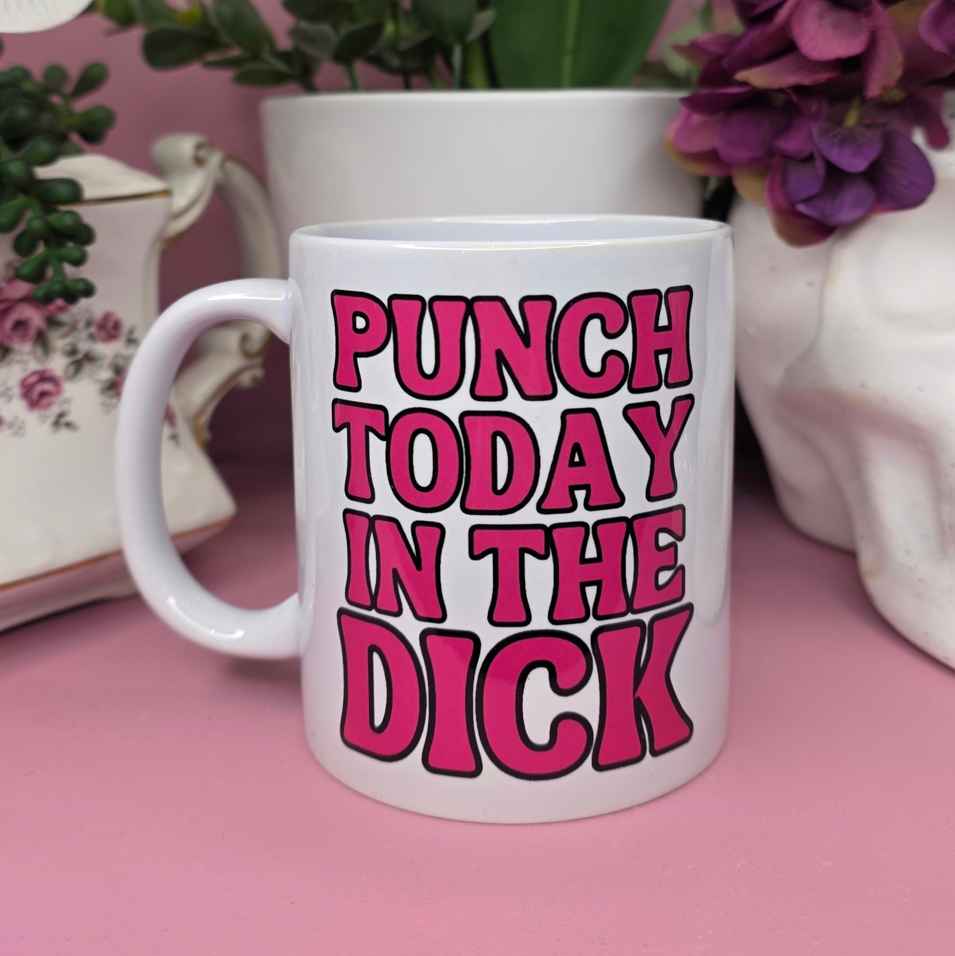 Punch Today In The Dick - Cursive Craft 