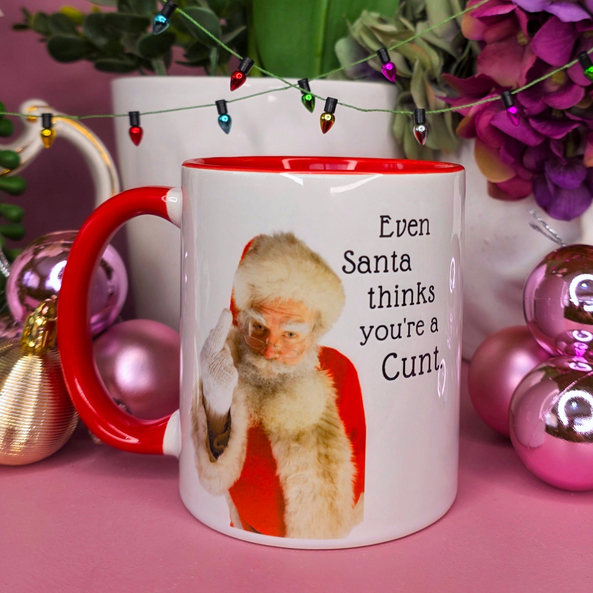 Even Santa Thinks You're A Cunt