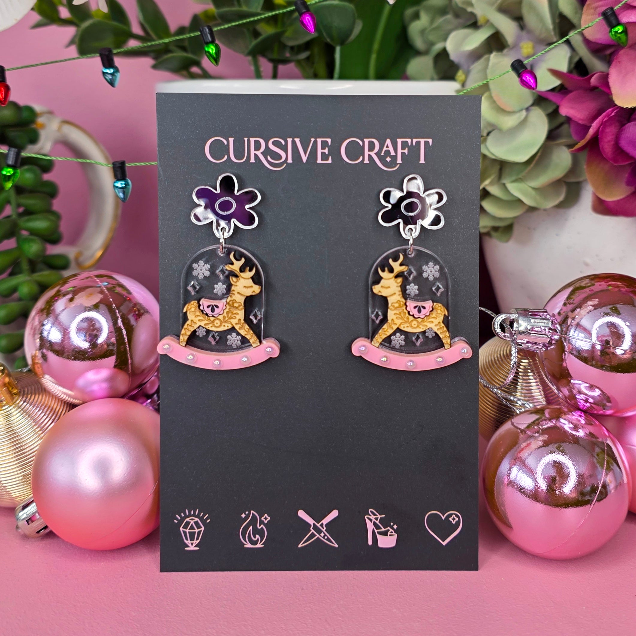 Sugarplum Rocking Reindeer