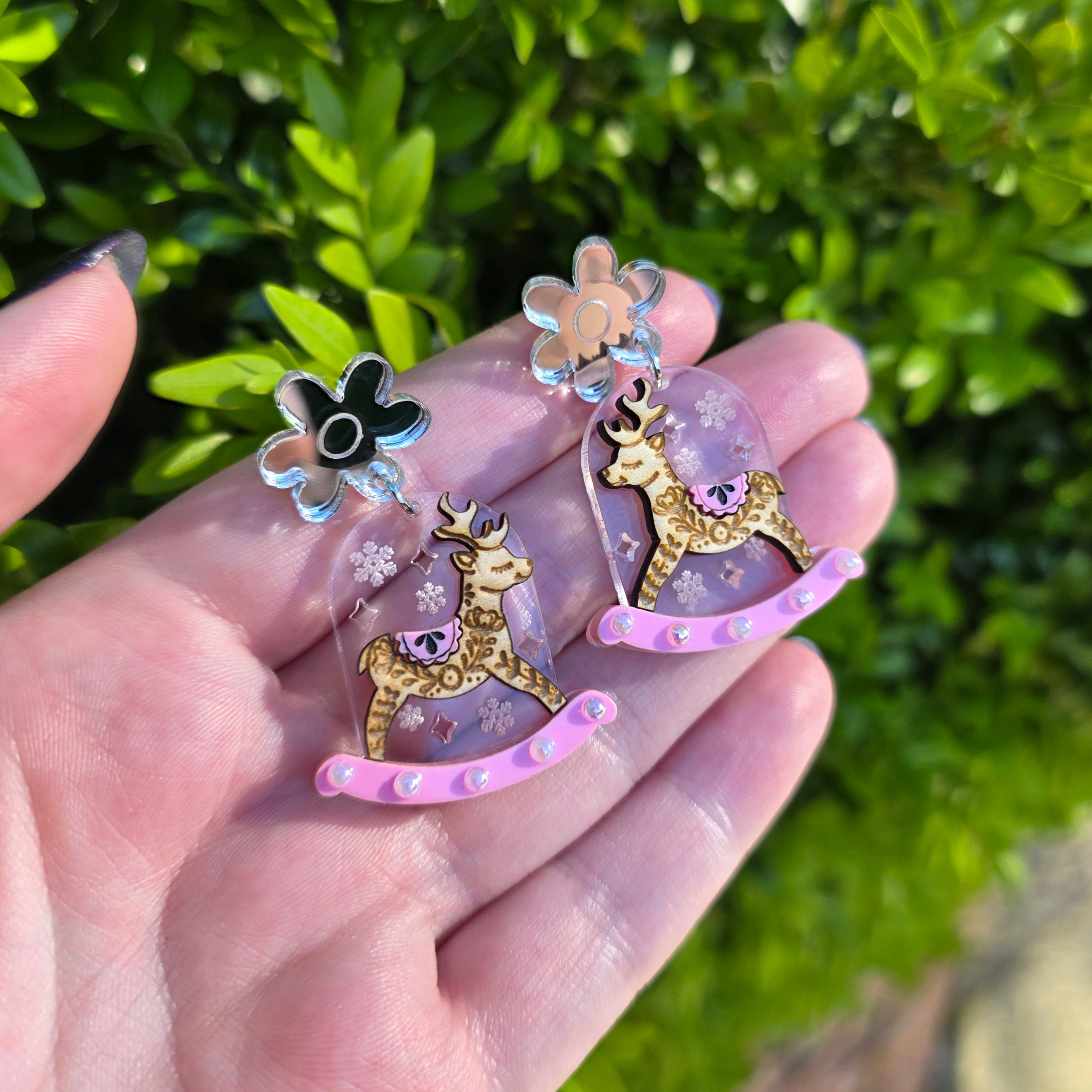 Sugarplum Rocking Reindeer