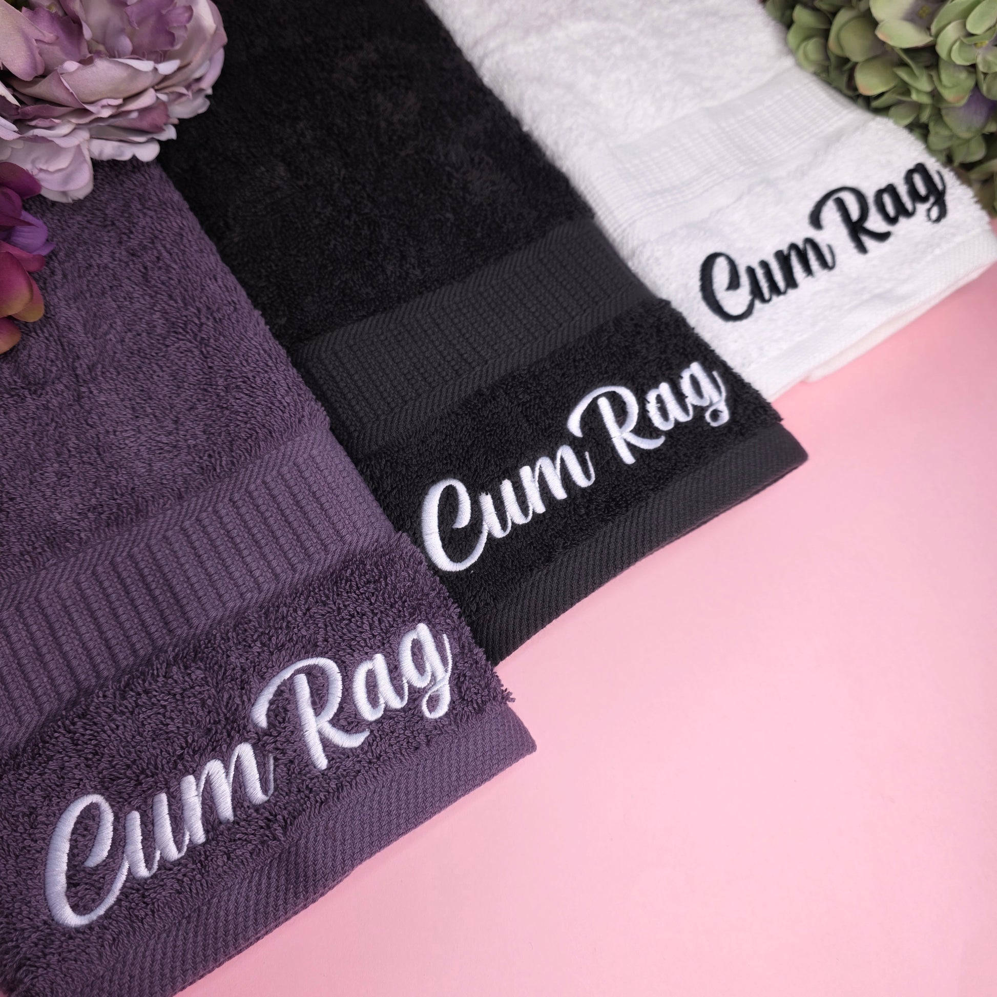 Amethyst Cum Rag - Cursive Craft 