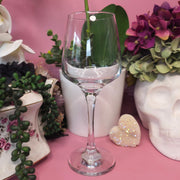 Custom Wine Glass - Cursive Craft 