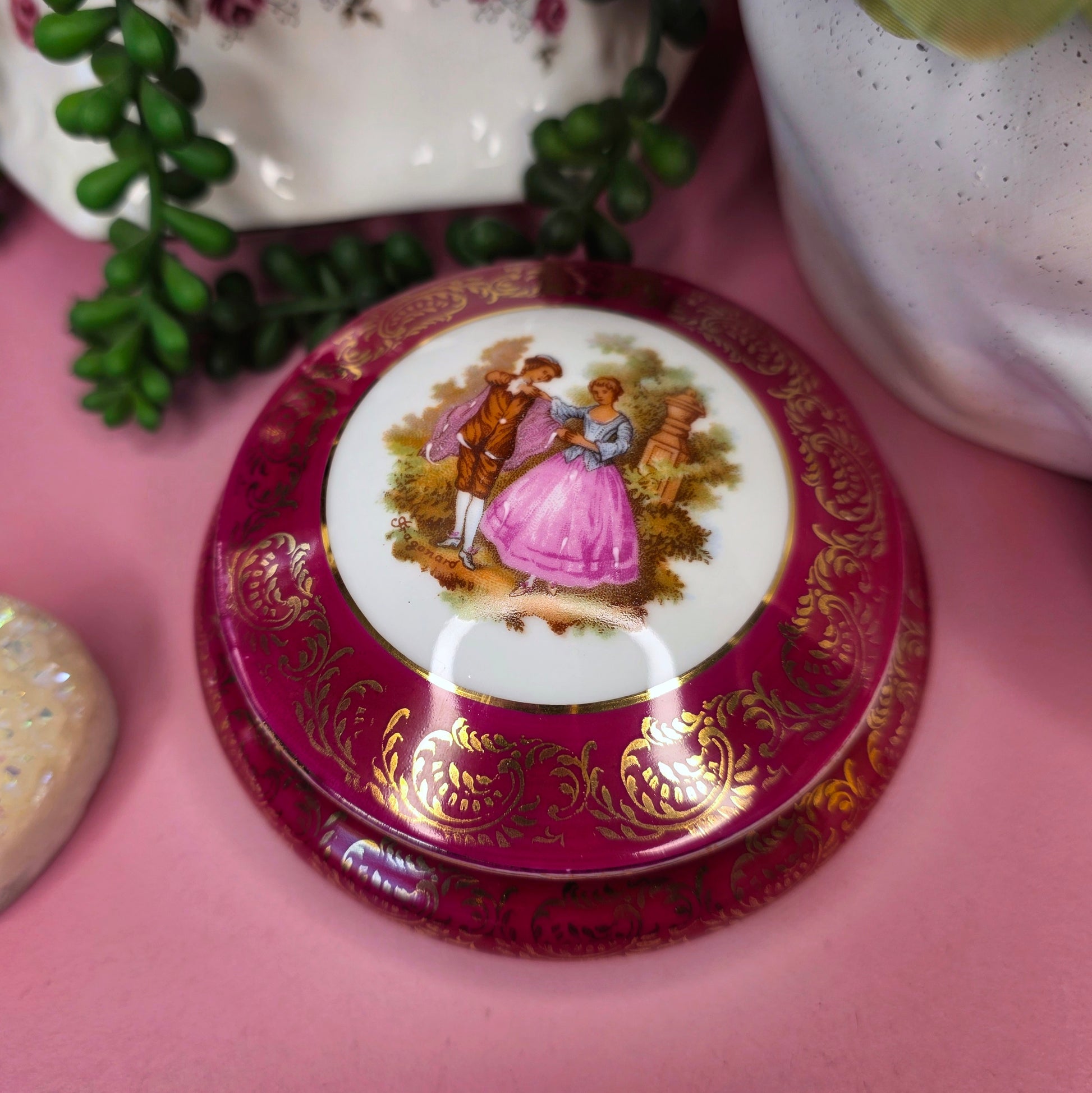 Vintage Nosy Cunt Trinket Dish - Cursive Craft 