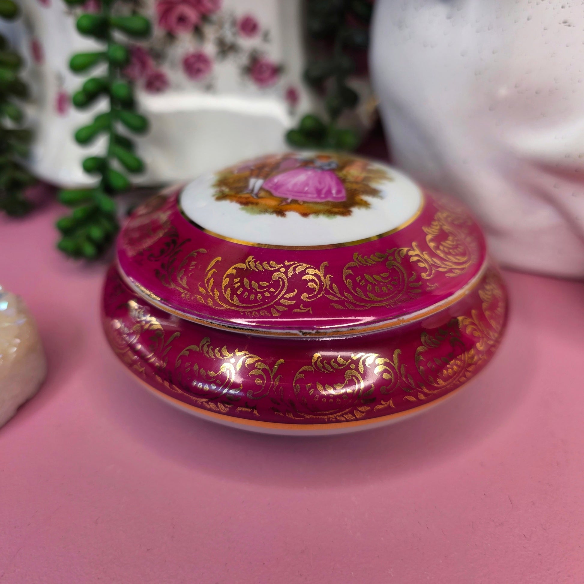 Vintage Nosy Cunt Trinket Dish - Cursive Craft 