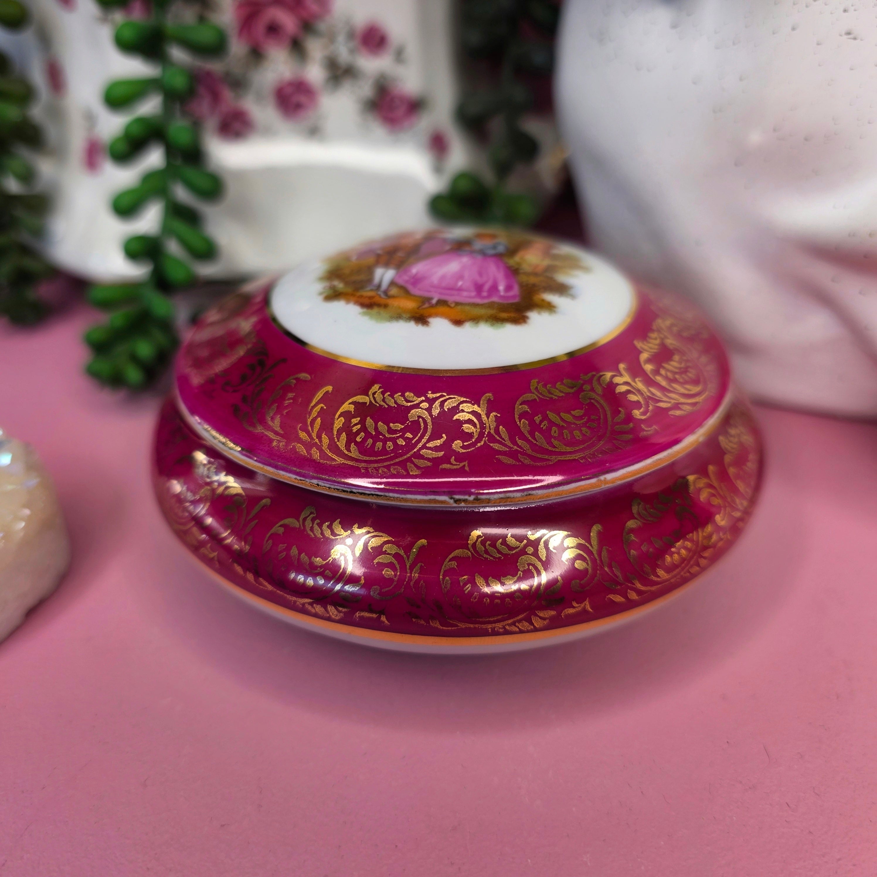 Vintage Nosy Cunt Trinket Dish - Cursive Craft 