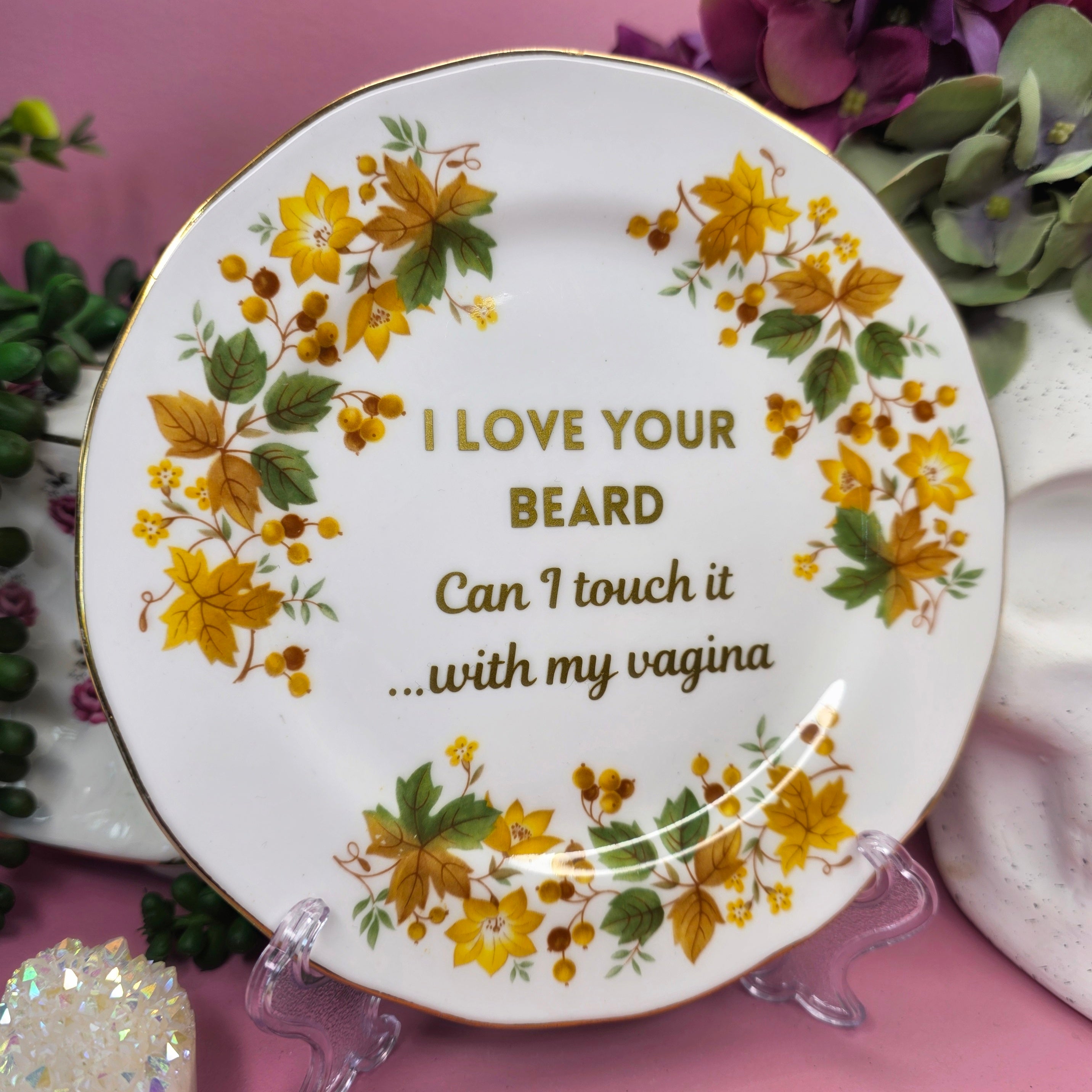 I Love Your Beard - Cursive Craft 