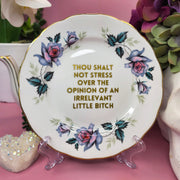 Thou Shalt Not Stress - Cursive Craft 