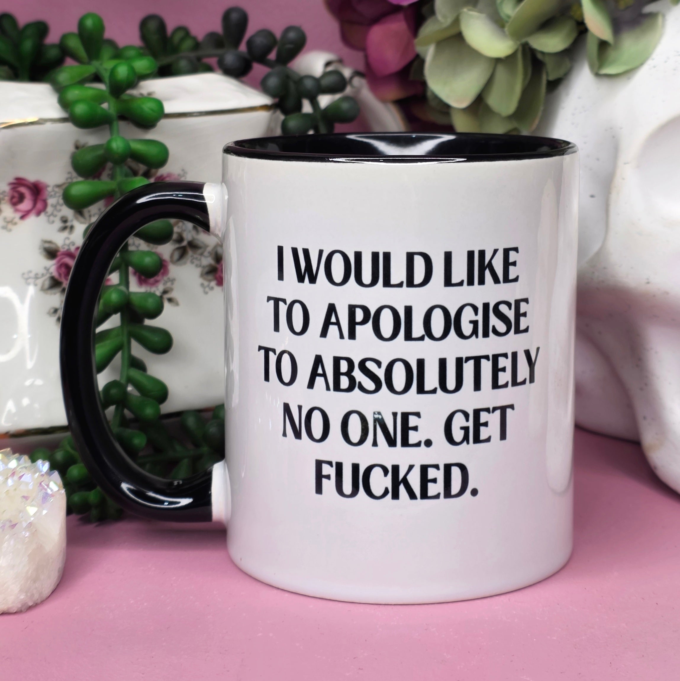I Would Like To Apologise - Cursive Craft 