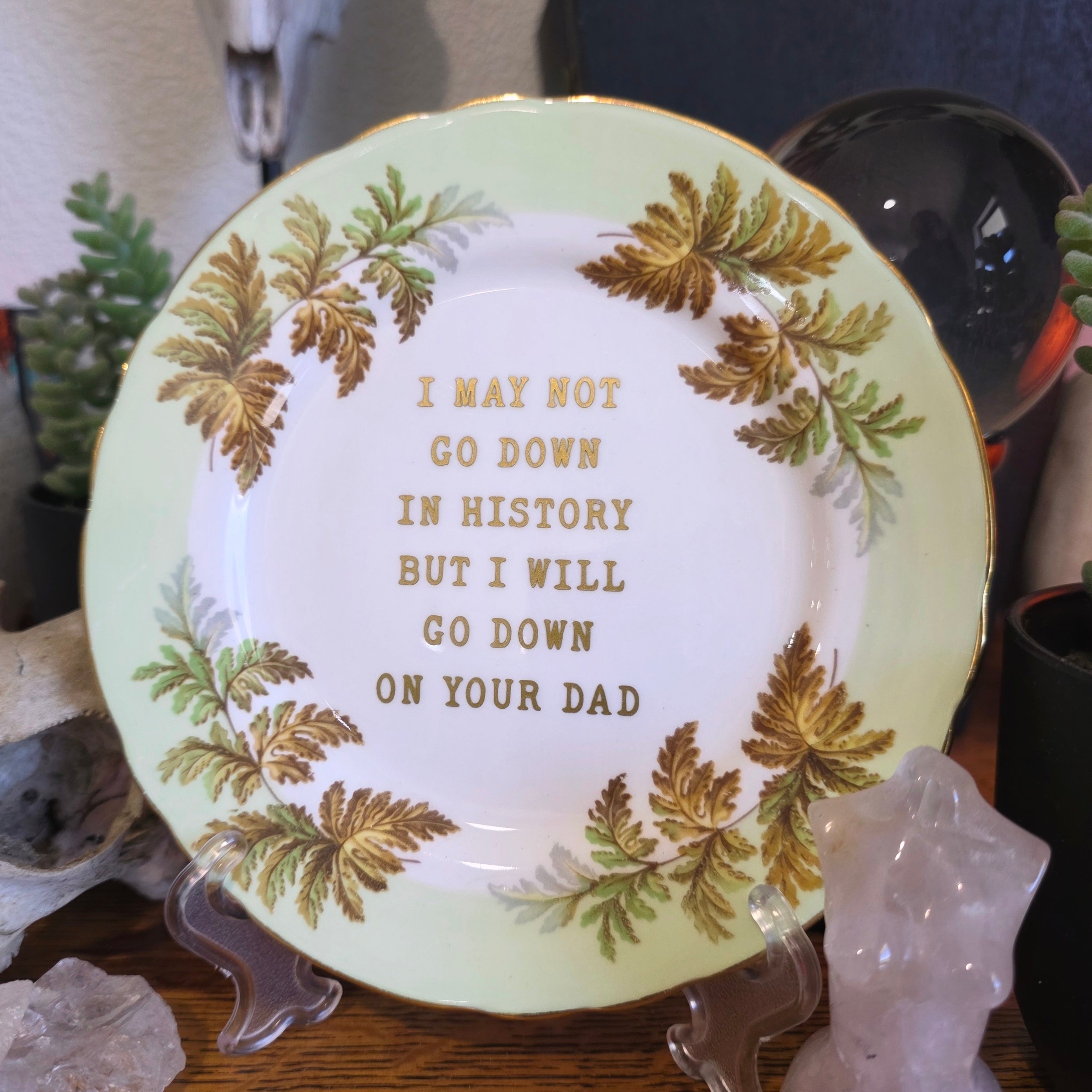 I May Not Go Down In History