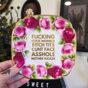 Sweary Plate