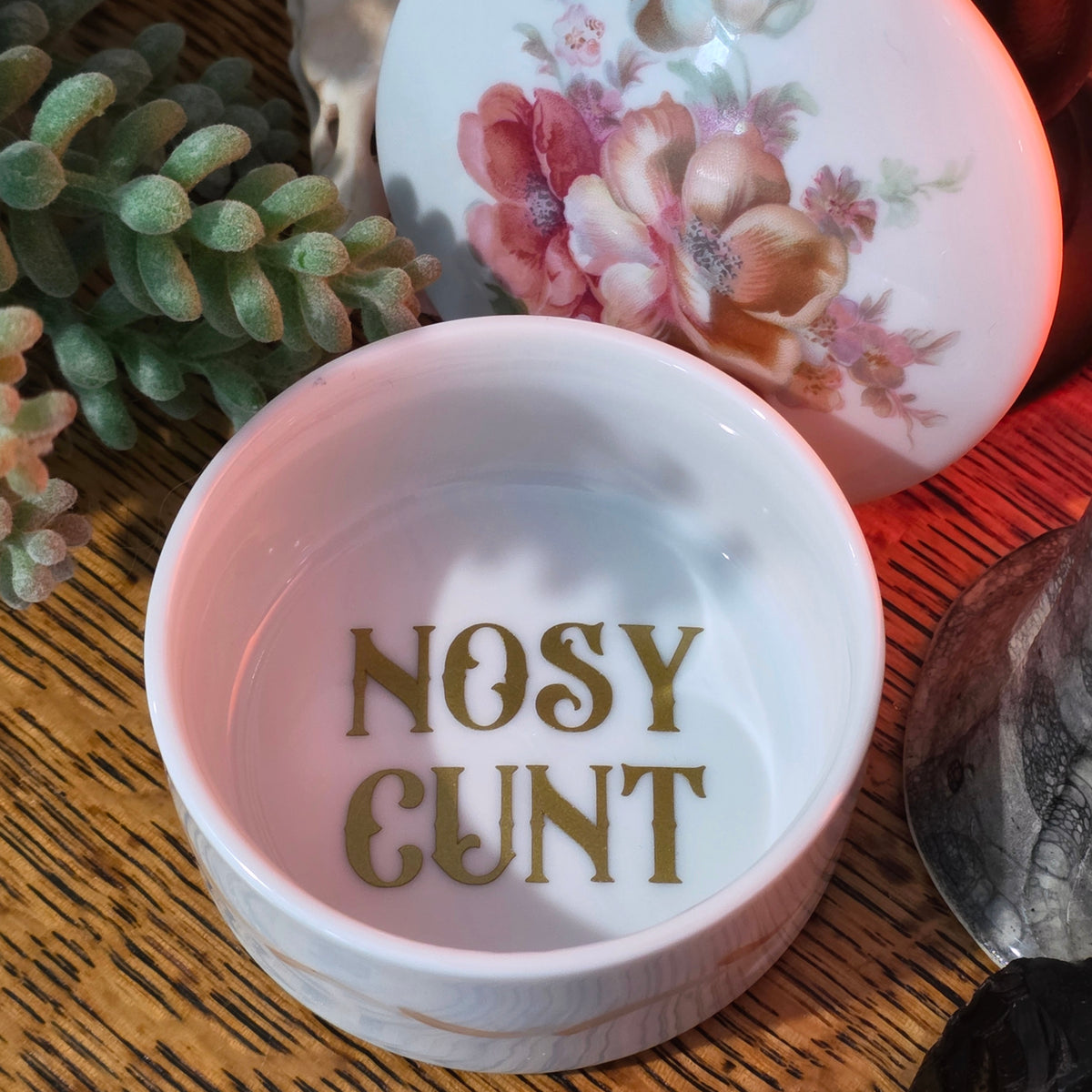 Floral Nosy Cunt