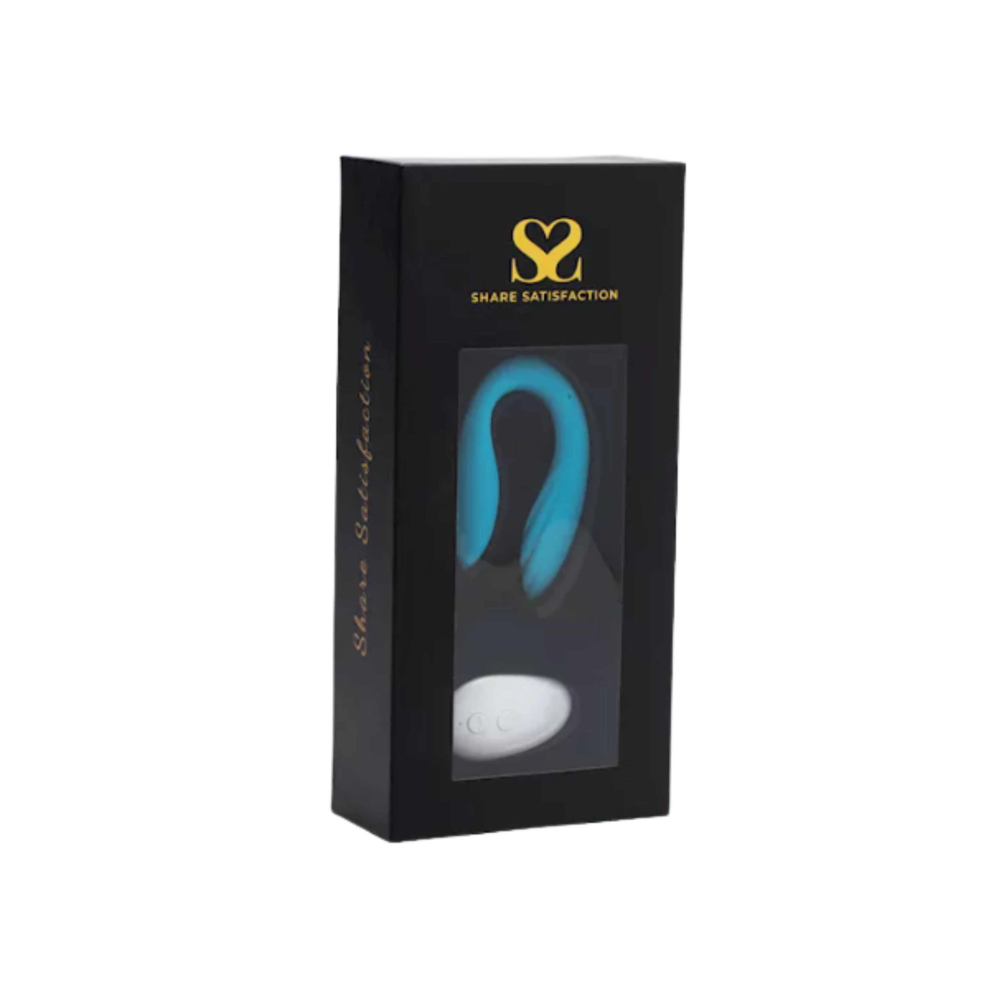 Share Satisfaction GAIA remote controlled Couples Vibrator - Cursive Craft 