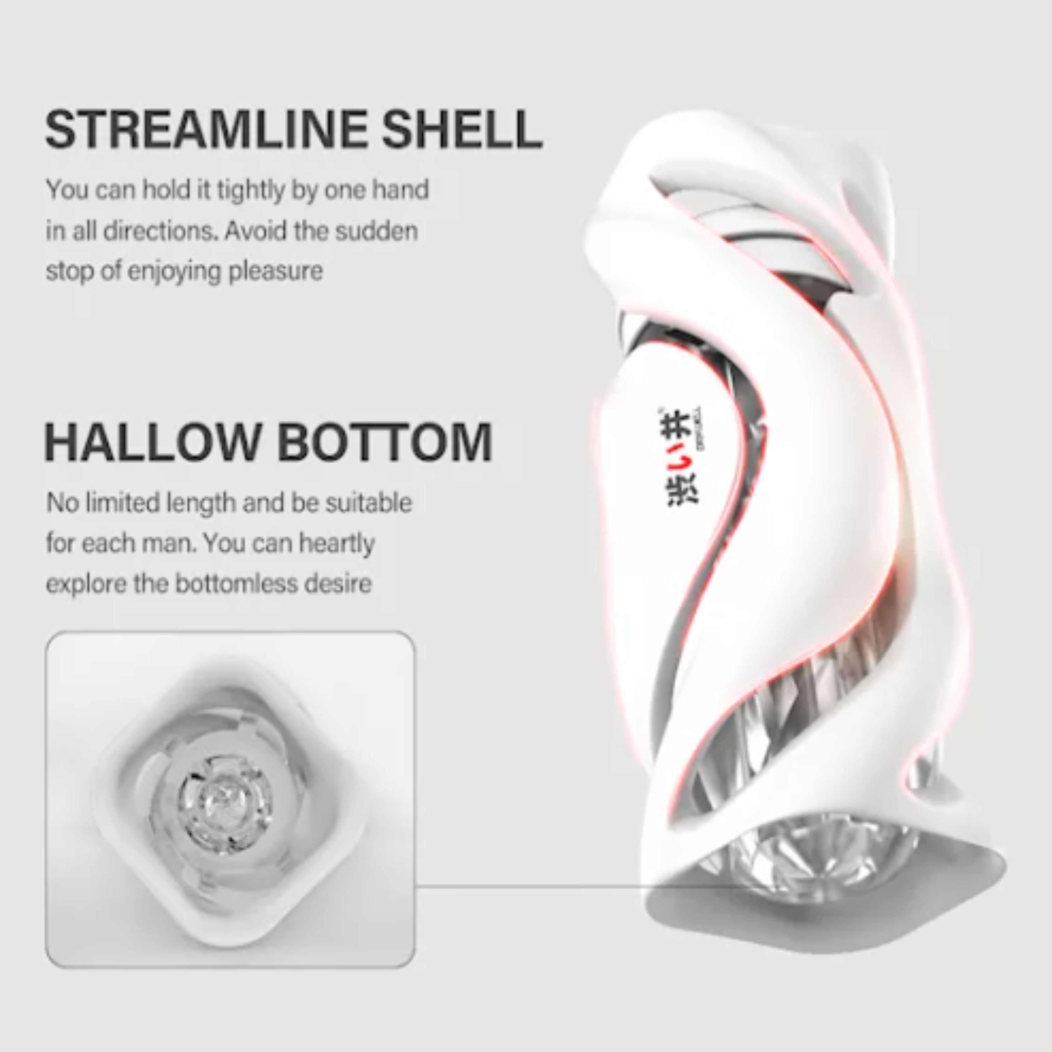 Hurricane Stroker Masturbator - Cursive Craft 