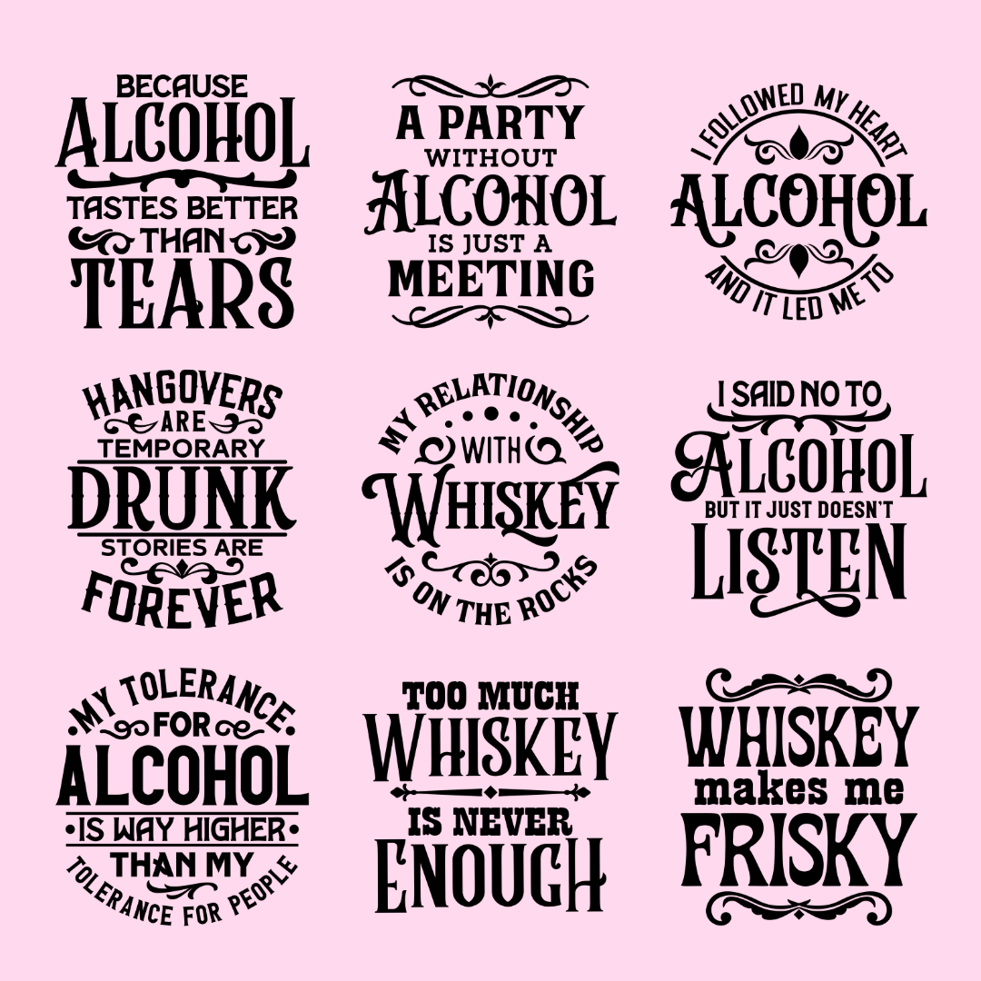 Pink Hip Flask