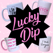 Lucky Dip Mugs - Cursive Craft 