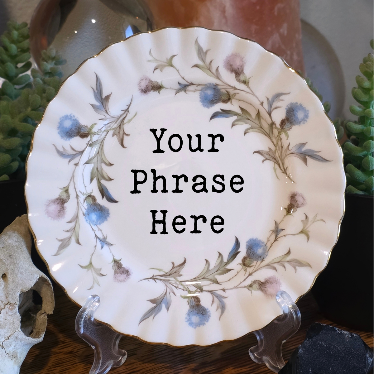Custom Vintage Plate