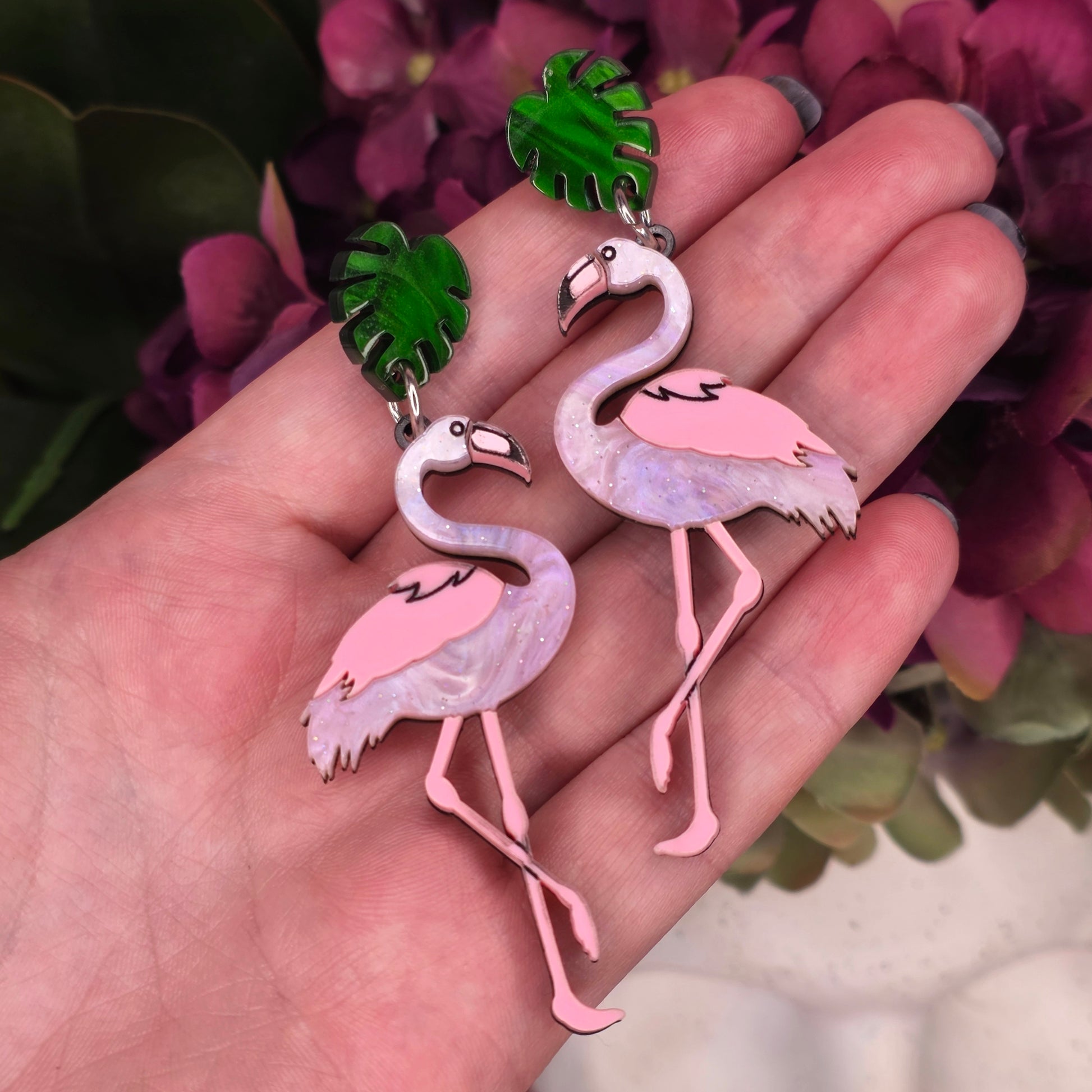 Flamingos - Cursive Craft 