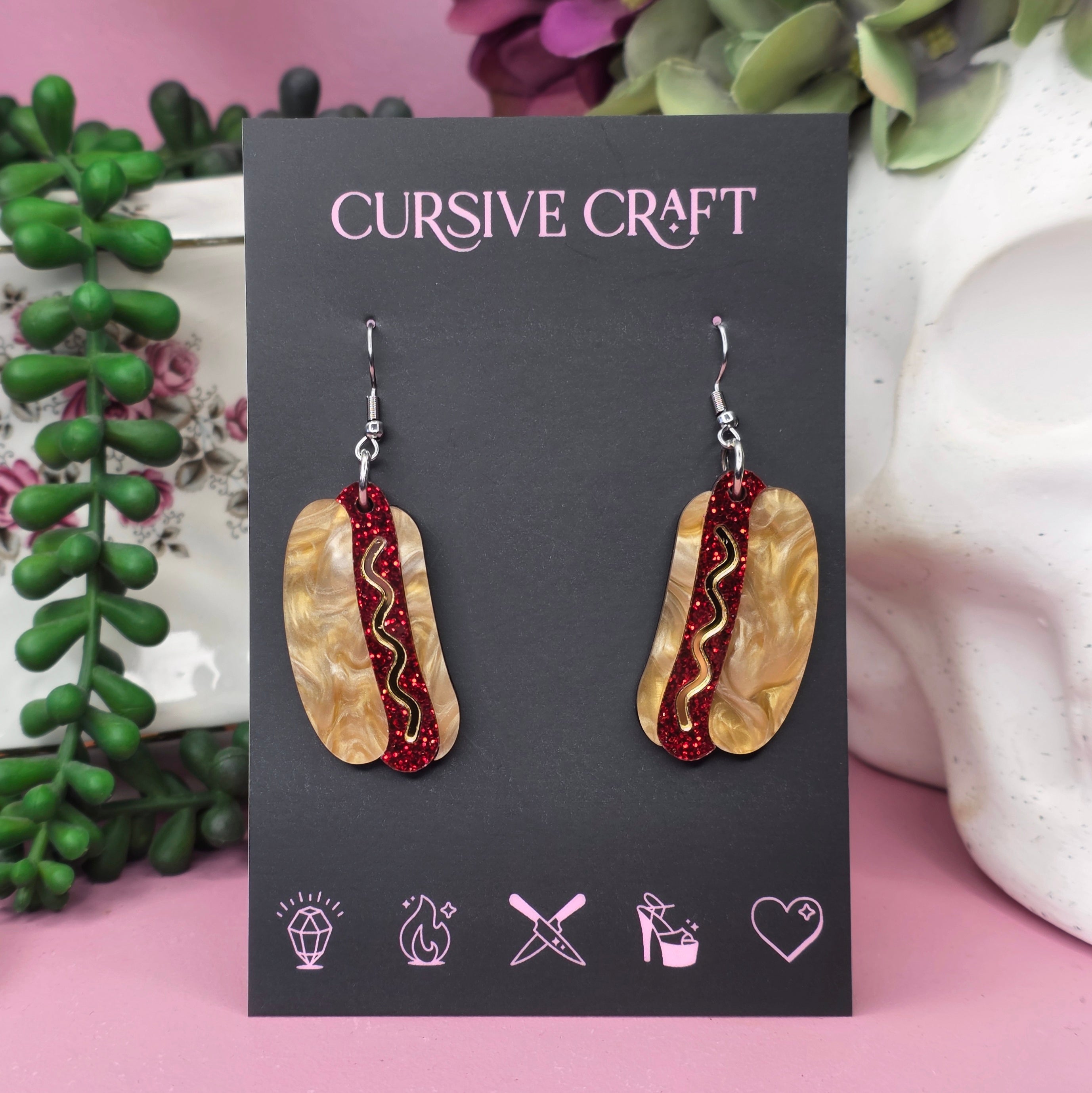 Hot Dogs - Cursive Craft 