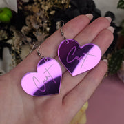 Cunt Swearrings - Purple