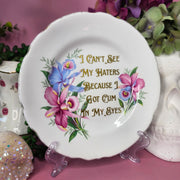 I Can't See My Haters Because I Got Cum In My Eyes - Cursive Craft 