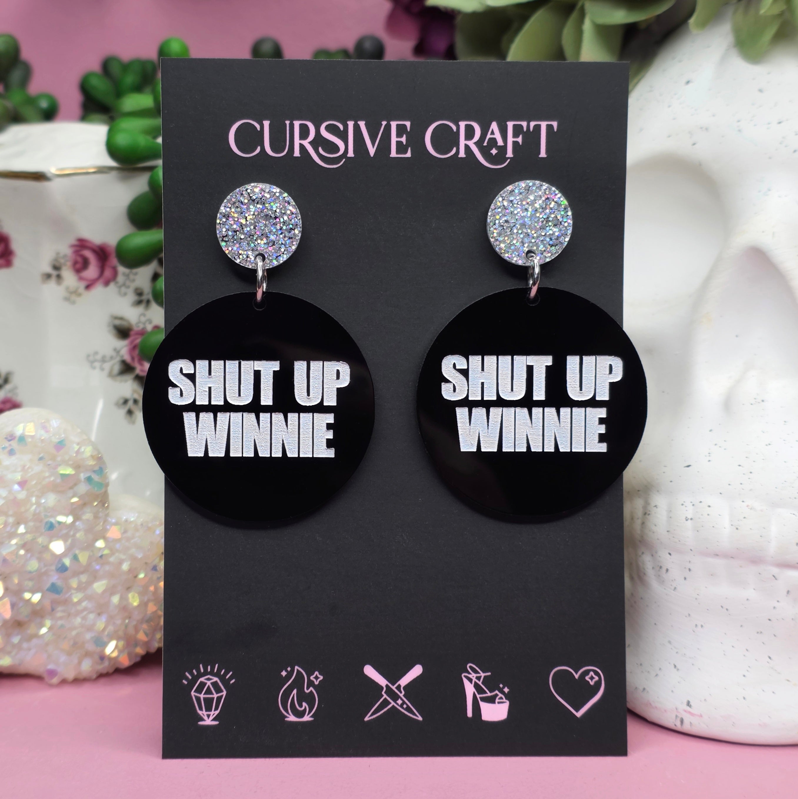 Shut Up Winnie - Cursive Craft 